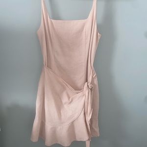 Princess Polly Cottage Hill Mini Dress in Blush size 2